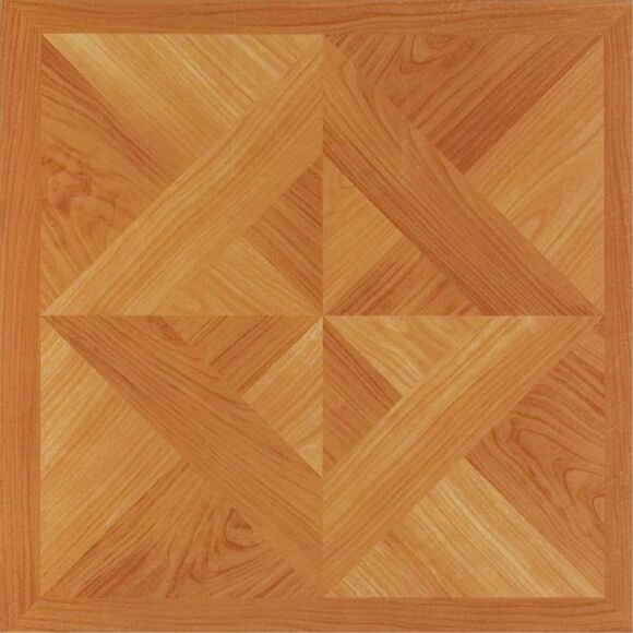 Ergode Nexus Classic Light Oak Diamond Parquet 12x12 Self Adhesive Vinyl Floor - Picture 1 of 3